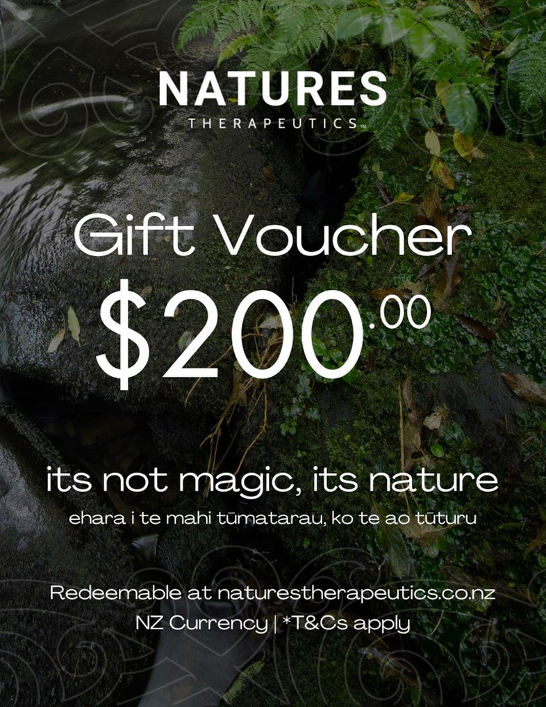 value packs & gift vouchers Natures Therapeutics